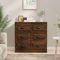Sideboard mit den Massen 70 x 35.5 x 67.5 cm in Eichenbraun