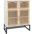 Sideboard mit den Massen 60 x 30 x 75 cm in Weiss