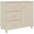 Sideboard mit den Massen 90 x 40 x 80 cm in Braun