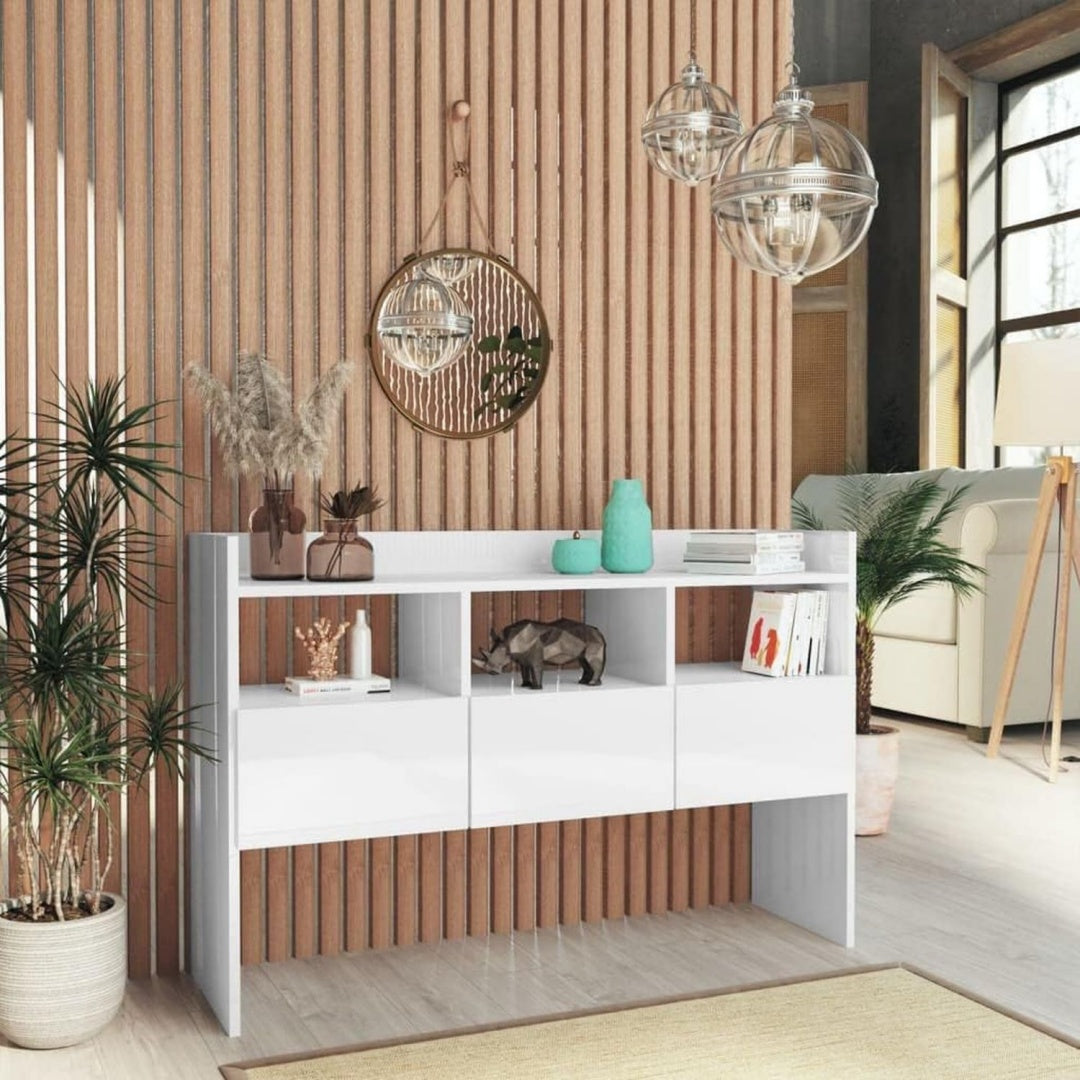Sideboard mit den Massen 105 x 30 x 70 cm in Weiss