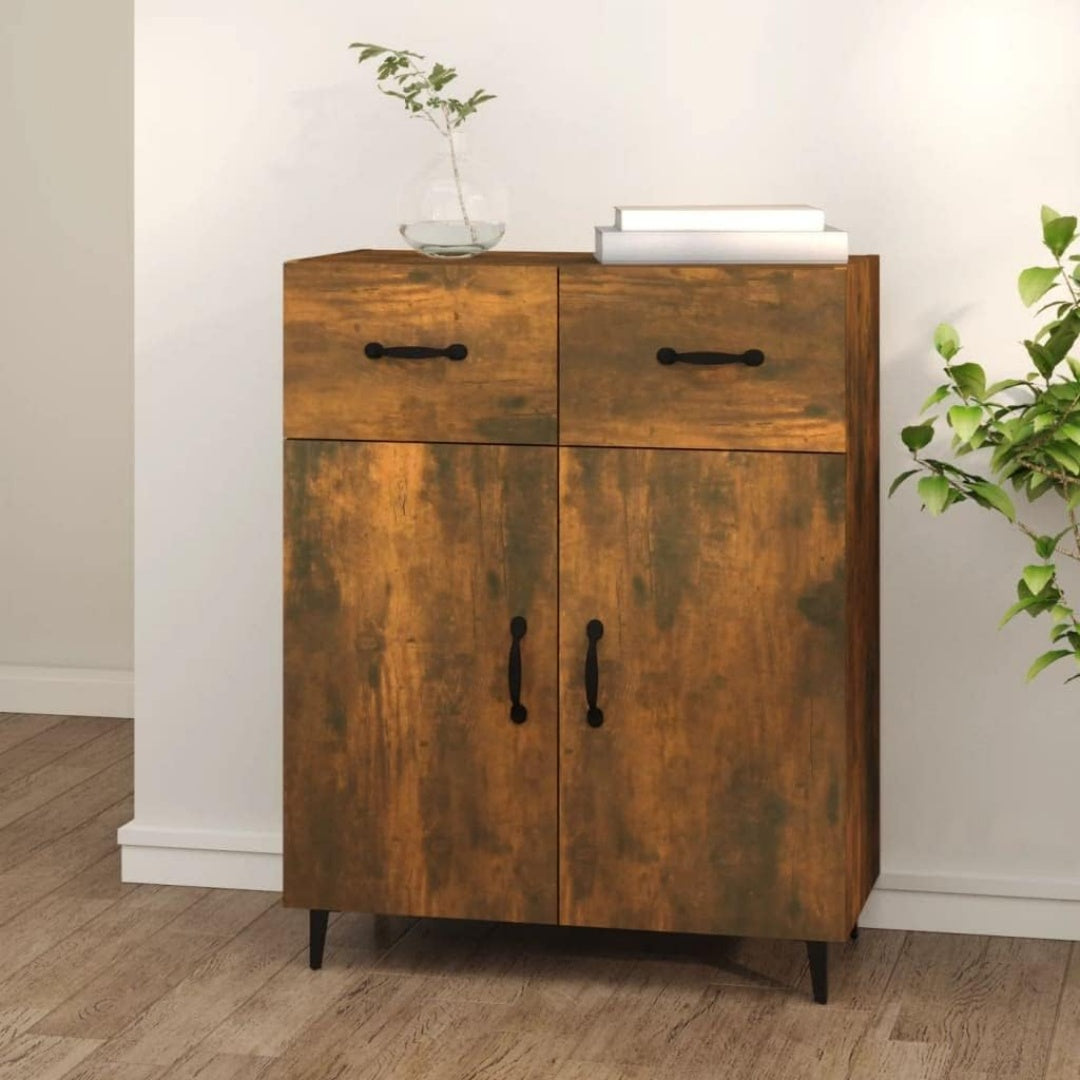 Das Sideboard setzt auf Schubladen mit den Massen 69.5 x 34 x 90 cm