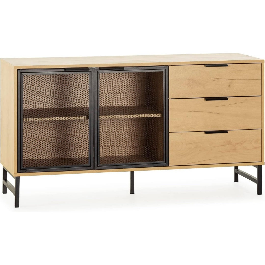 Sideboard mit beschichteten Flaechen und 2 Tueren