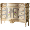 Eine Gestaltung in Mehrfarbig kennzeichnet das Sideboard