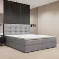 Boxspringbett verbindet weiche Polster und einen Taschenfederkern