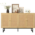 Ein Metallgestell an dem Sideboard mit den Massen 140 x 39.5 x 80 cm
