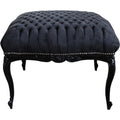 Hocker mit den Massen 66 cm in Schwarz