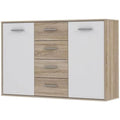 Sideboard mit Holzoptik und geschlossenem Stauraum