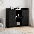 Sideboard mit 2 Tueren und Metallgriffen